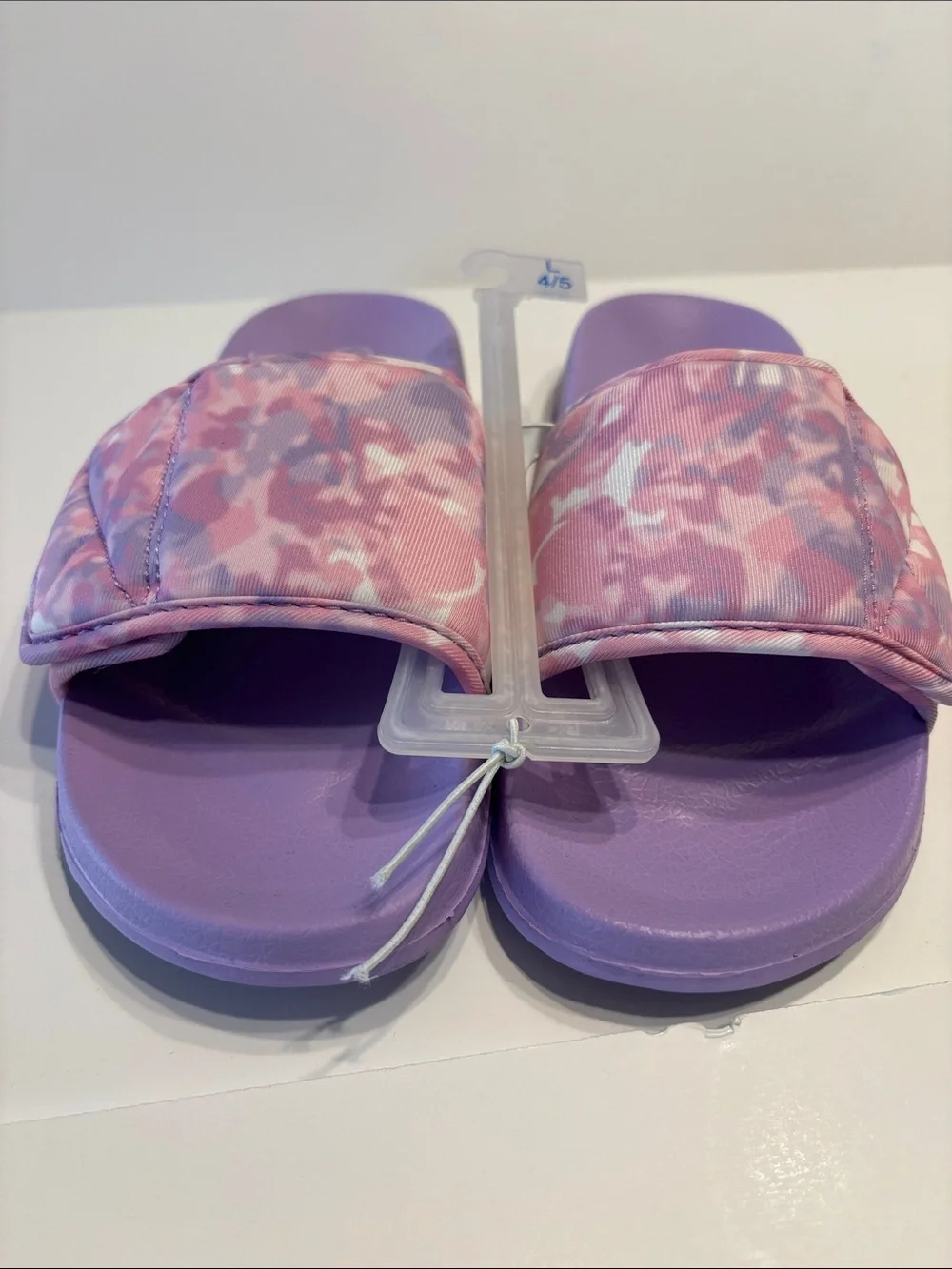 Cat & Jack Girl's Kris Purple Sport Slide Sandal